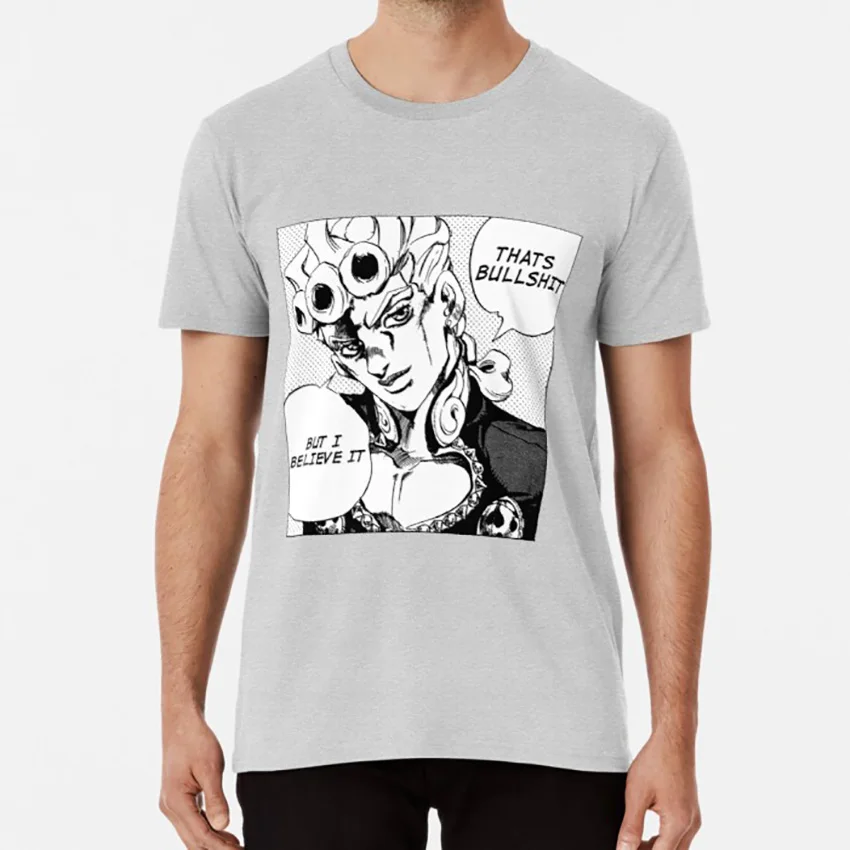 Футболка с героями мультфильма Невероятные приключения джджджоба|Мужские