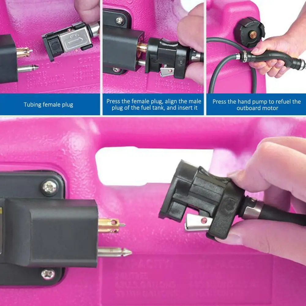 

NEW Motorcycle Outer Dia Hose Line Universal 5/16" Gas Hose Fuel Line Assembly Primer Bulb Fit Outboard Marine Accesorios Moto