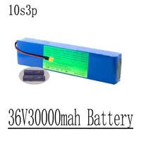suitable for 250w 500w power electric bicycle scooter 18650 lithium battery 36v30ah 10s 3p 42v with 15a bms xt60