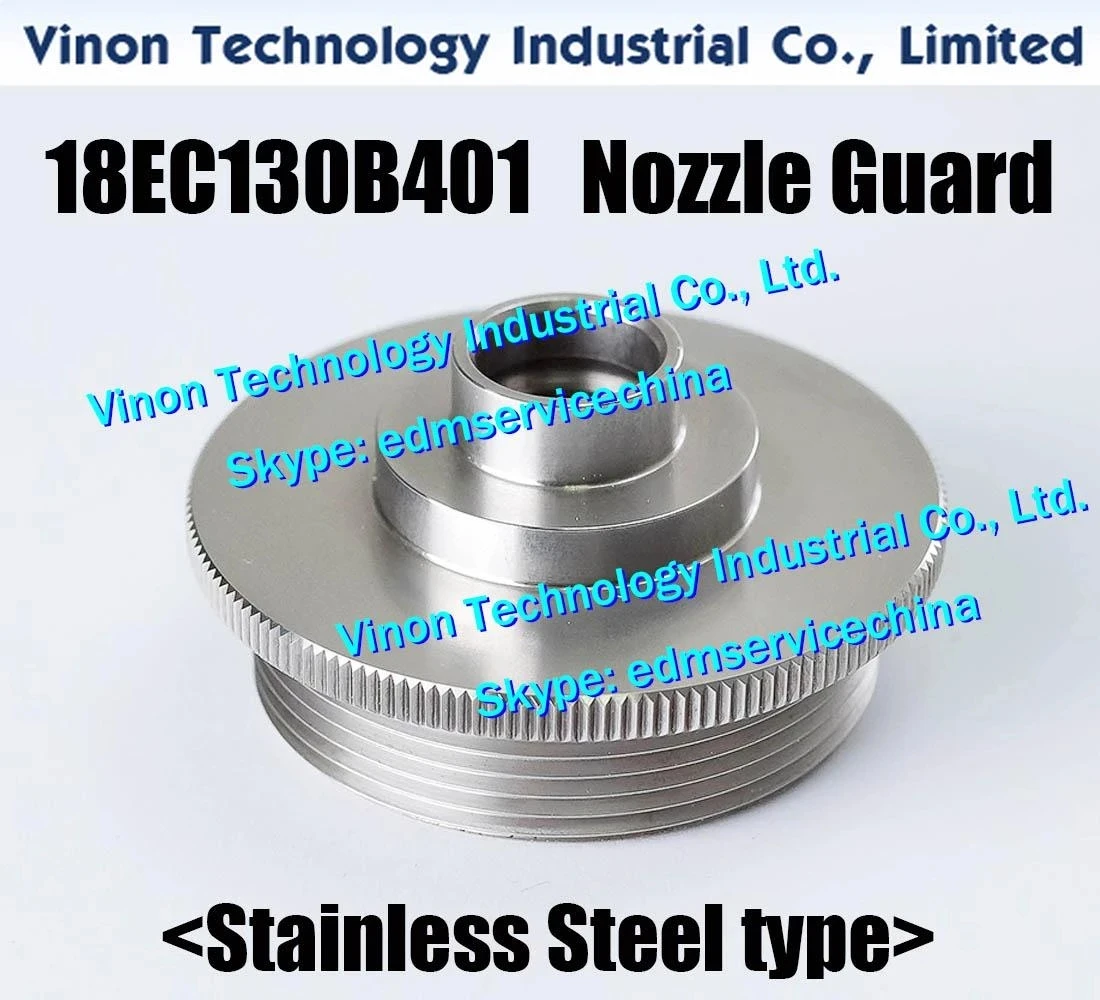 

18EC130B401 edm Nozzle Guard 12L (Stainless steel type). edm Laminar nozzle guard 18EC.130B.401