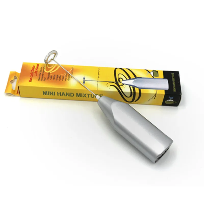 Электрический молочный пенообразователь Кофе чайник ручной миксер капучино