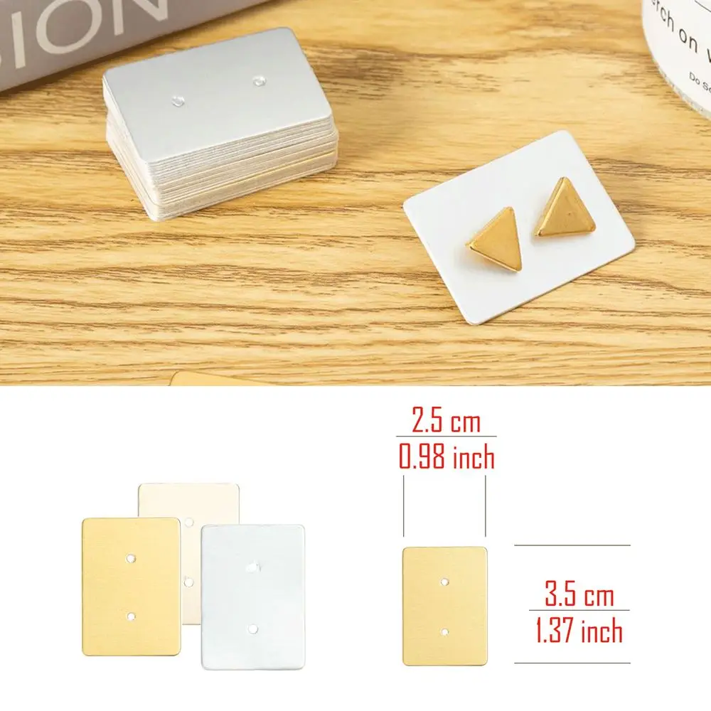 50 шт. Серьги-гвоздики брошь украшения для волос карты упаковка подарочная