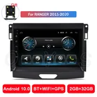 Автомагнитола на Android 10, мультимедийный проигрыватель с большим экраном для Ford Ranger 2015, 2016, 2017, 2018, 2019, 2020