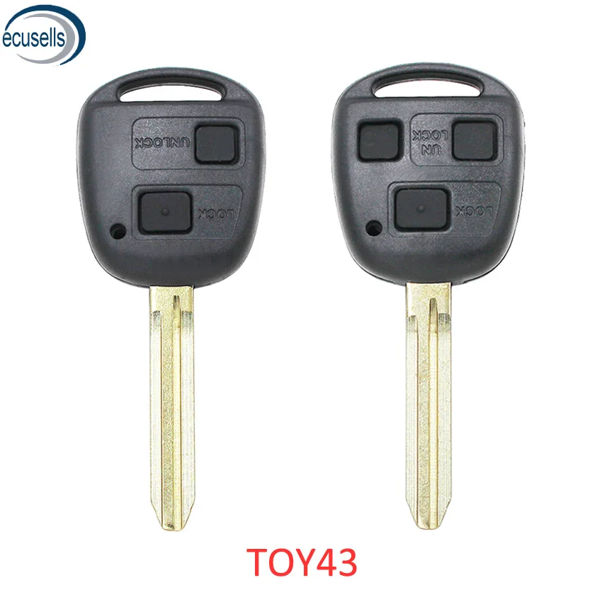 Распродажа! Чехол для дистанционного ключа с 2/3 мя кнопками Toyota Prado Tarago Camry