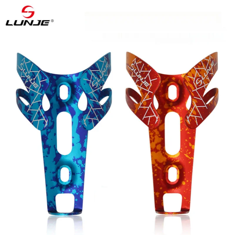 

Colorful Ultra-light Aluminum Alloy Bicycle Bottle Cage Mountain Bike MTB Drink Water Cup Holder Cycling Kettle Holder Bracket