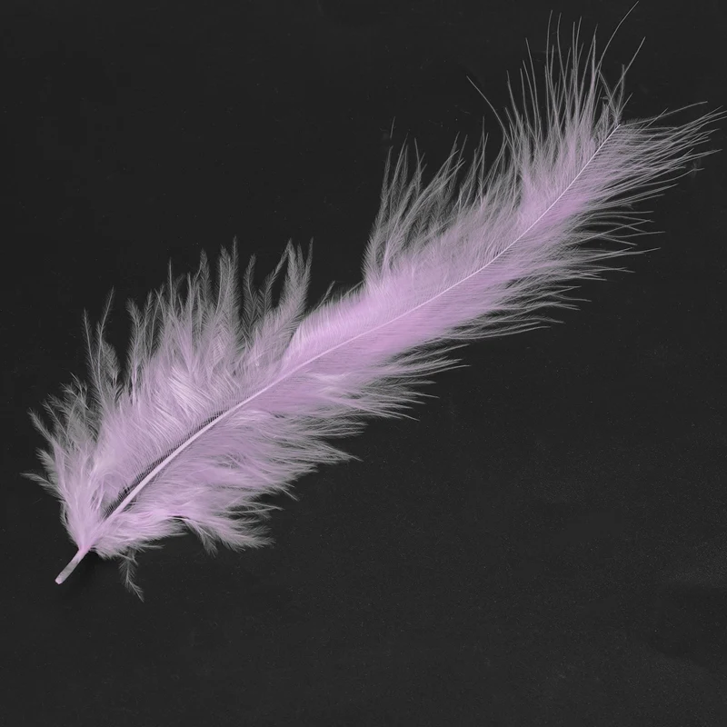 

100pcs Fluffy Marabou Feathers Party Wedding Trim Trimming Decor DIY 8-15 cm