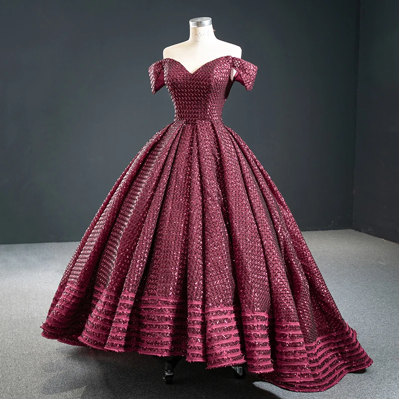 J67005 JANCEMBER  Red Evening Dresses 2020 Off The Shoulder Hot Selling Short Front Long Back Women платье на выпускной