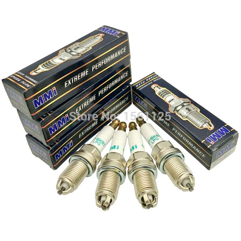4 шт. сжиженного газа СПГ Свеча зажигания ET BKR7 LPG K6RTC3J для IK20 IK20TT VK20 BKR6EIX PFR7B D BKR7EIX BKR