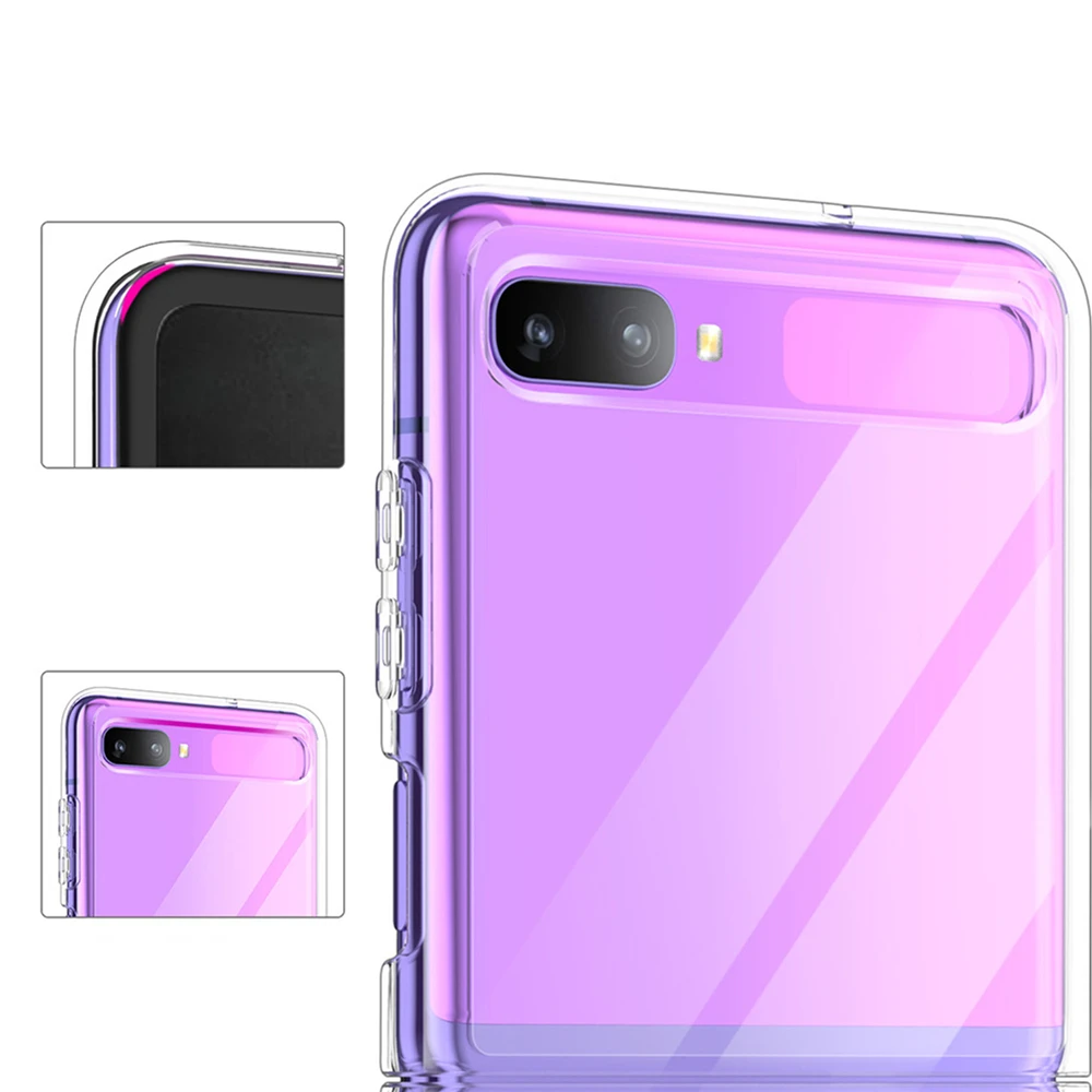 Прозрачный мягкий чехол из ТПУ с защитой от царапин защитный для телефона Samsung