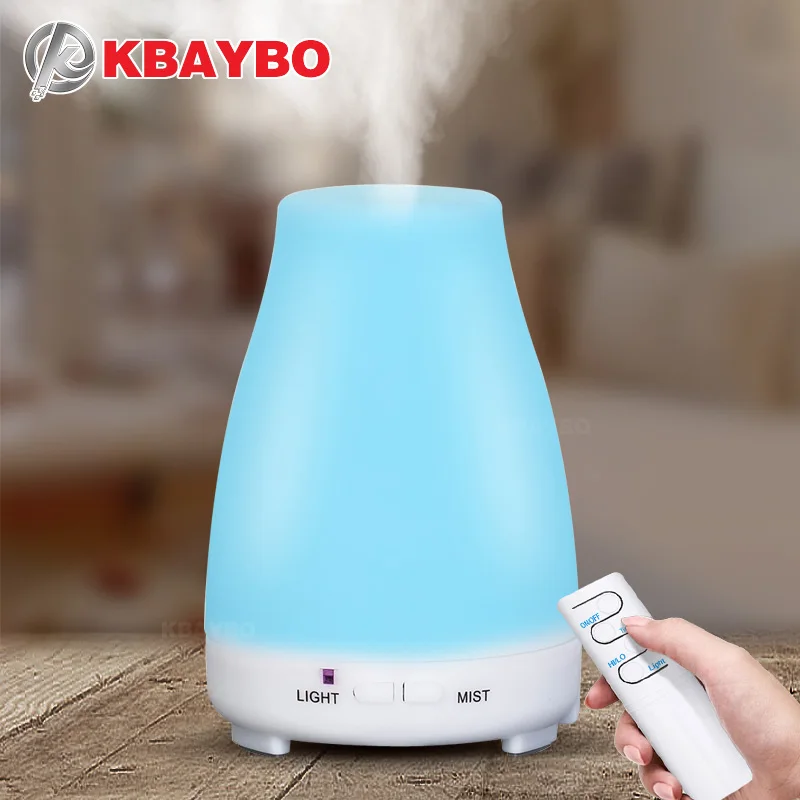 

1pcs 200ml Aroma Essential Oil Diffuser ultrasonic air Humidifier aromatherapy Cool Mist maker fogger for Home Office and Baby