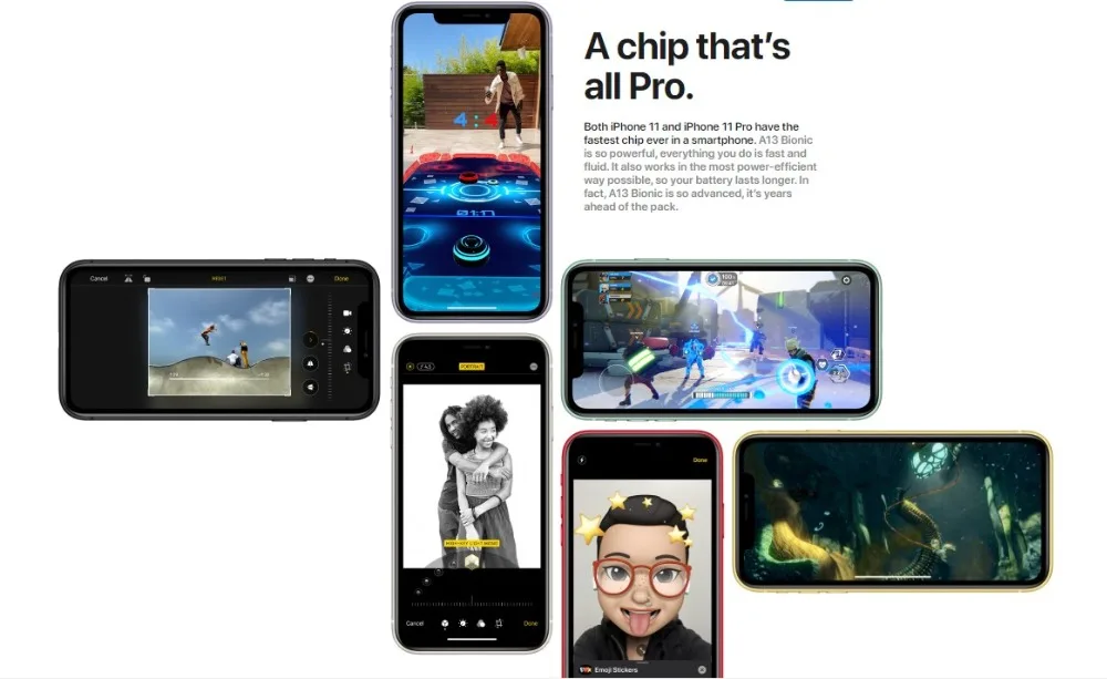 Новая китайская версия, две Sim карты, iPhone 11 pro max 6,5 дюймов OLED Дисплей 4 аппарат не привязан к оператору сотовой связи комплексный широкополосный канал передачи данных камеры смартфона 64/256/512 ГБ Встроенная память A13