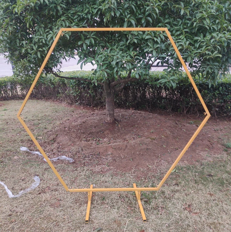 Шестигранная свадебная АРКА декоративный фон стенд Цветочная Арка