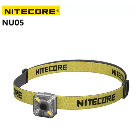 NITECORE NU05 комплект 35 высокопроизводительный светодиодный люмен легкий USB Перезаряжаемый налобный фонарь для активного отдыха туризма ночног...