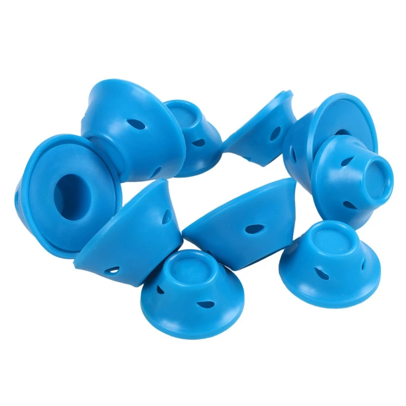 

10pcs/set Soft Rubber Magic Hair Care Rollers Silicone Hair Curler No Heat Hair Styling Tool