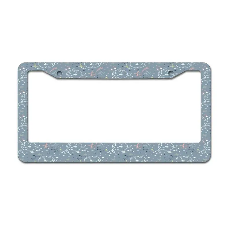 

Heavy Duty Stainless Steel License Plate Frame, Car License Plate Frame with Free for Car US Vehicles Accessories Metal
