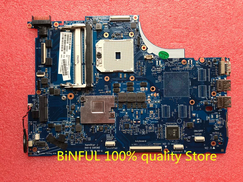 Материнская плата ENVY M6 для ноутбука HP 760042 001 501 протестированная на 100% с