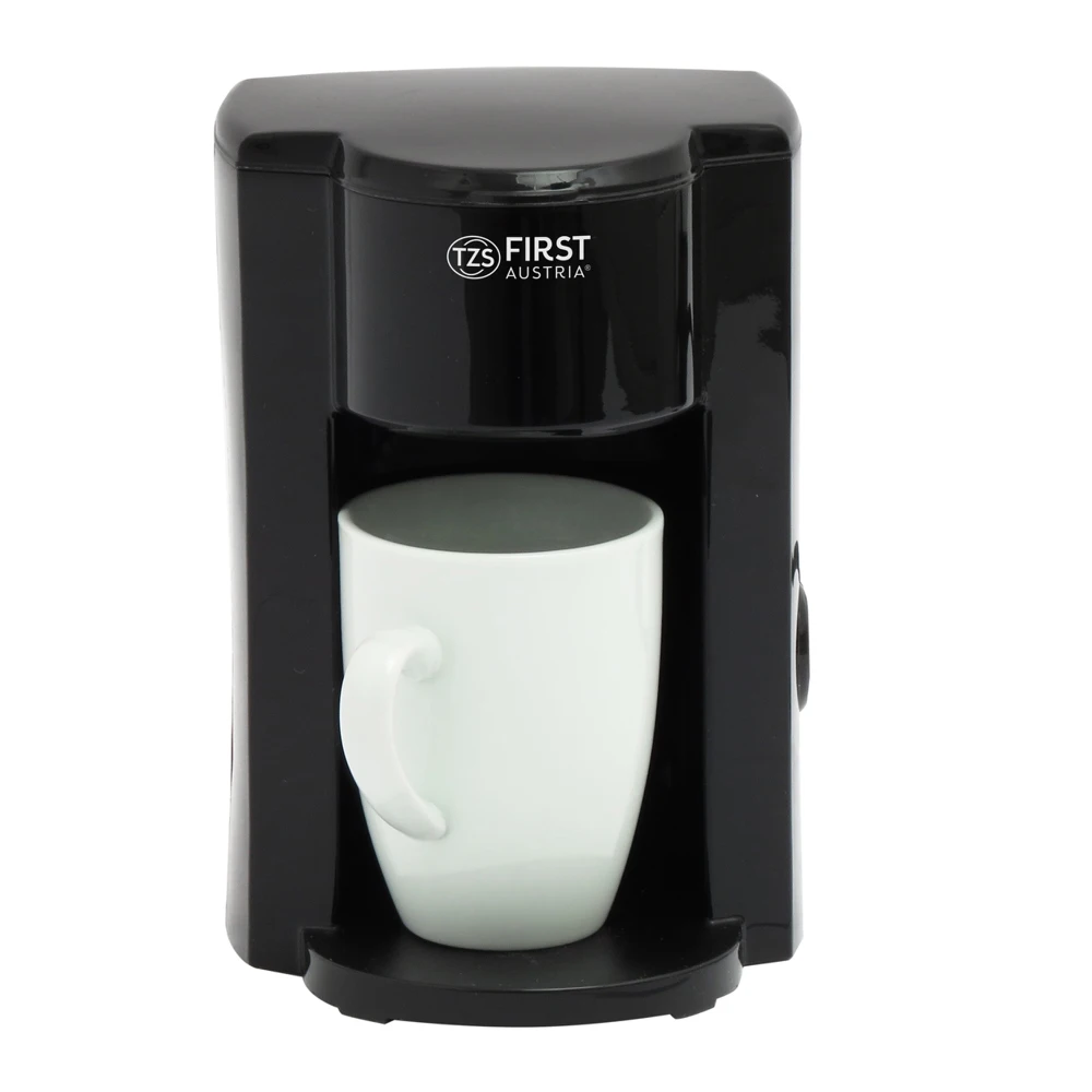 Coffee maker FIRST FA-5453-3 Black machine Household appliances for kitchen | Кофеварки