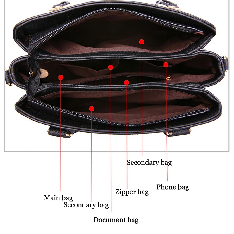 

Women's Handbag Vintage Tassel Big Tote female Shoulder Bag Messenger Casual Bag Luxury Brand Leather Large Crossbody Bag Ladies