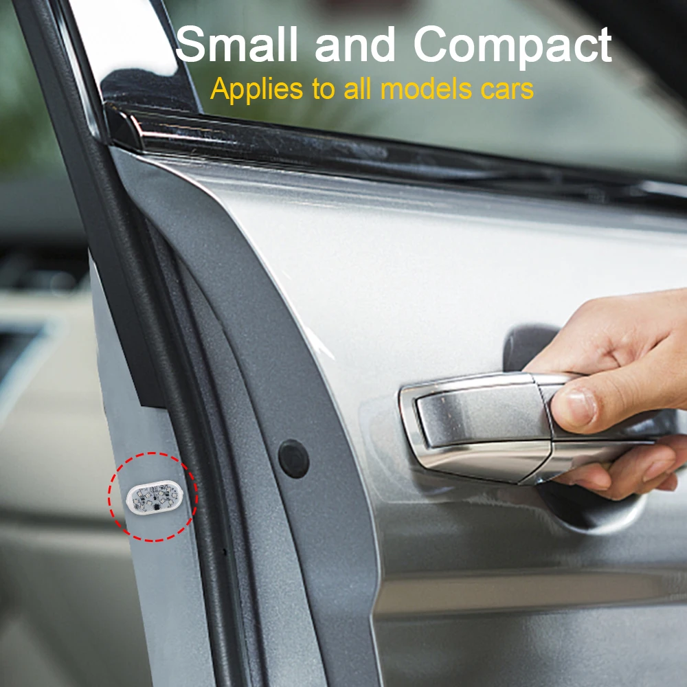 

2Pcs Car Openning Door Warning Light Safety Anti-collision Lights Wireless Magnetic Signal Lamp 10 LEDs Parking Lamp