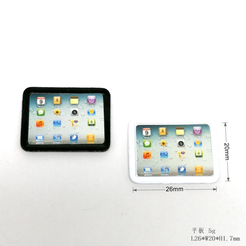Кукла милая 1:6/1:12 весы кукольный домик мини ipad Телефон Миниатюрная игрушка кукла