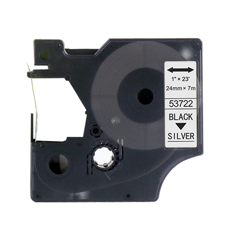

53719 53713 53710 53716 53717 53718 53724 Labeling Tape 24mm Compatible for Dymo D1 Label Manager 500TS/450D RHINO 6000