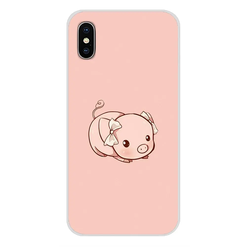 images 8 Прозрачный мягкий чехол Чехлы для Huawei NOVA 2 3 2i 3i Y6 Y7 Y9 премьер-профессионал GR3 GR5 Y5II Y6II смешной милый мягкий чехол с изображением милой свинки - Цвет: images 8