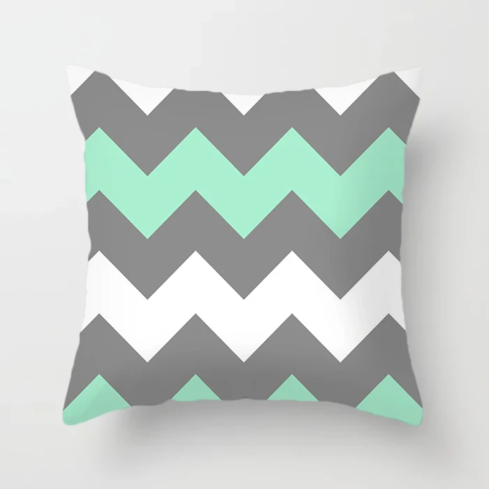 Белый плюшевый чехол для подушки наволочка в полоску диванной домашний декор