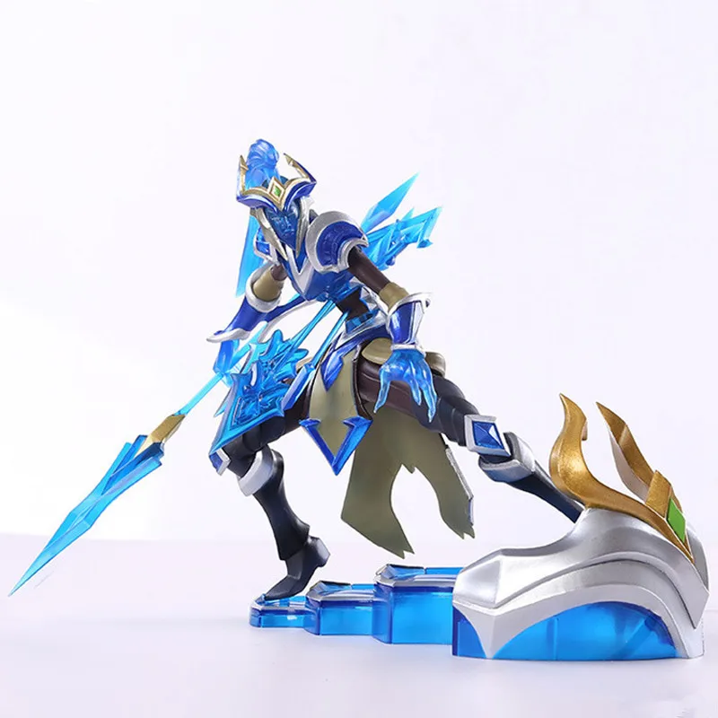 Фигурка аниме Marksman Blue Kalista со скейтом экшн фигурка отомстительности подарок на