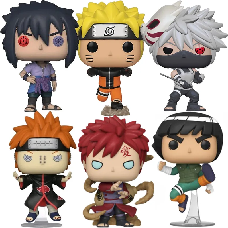 POP #185 #186 SASUKE #184 TOBI #182 HATAKE ITACHI TSUNADE KAGUYA JIRAIYA SAKURA Kakashi экшн Фигурки игрушки Аниме Borutos