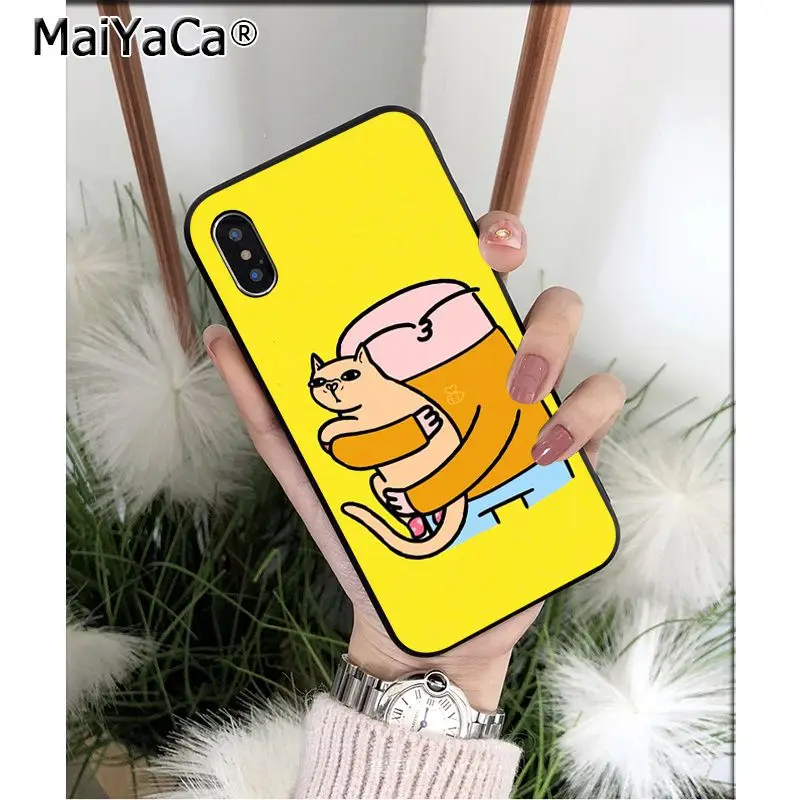 Мягкий чехол из ТПУ MaiYaCa для Apple iPhone 8 7 6 6S Plus X XS MAX 5 5S SE XR|Чехлы-накладки| |