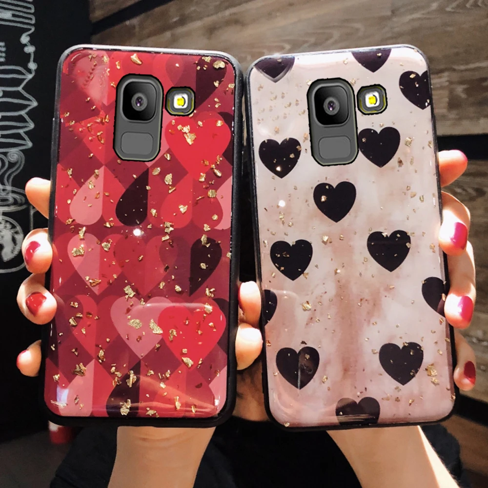 XinWen чехол для задней панели телефона etui samsung galaxy a6 a8 plus a750 a7 a9 2018 a 6 7 8 9 a6plus a8plus