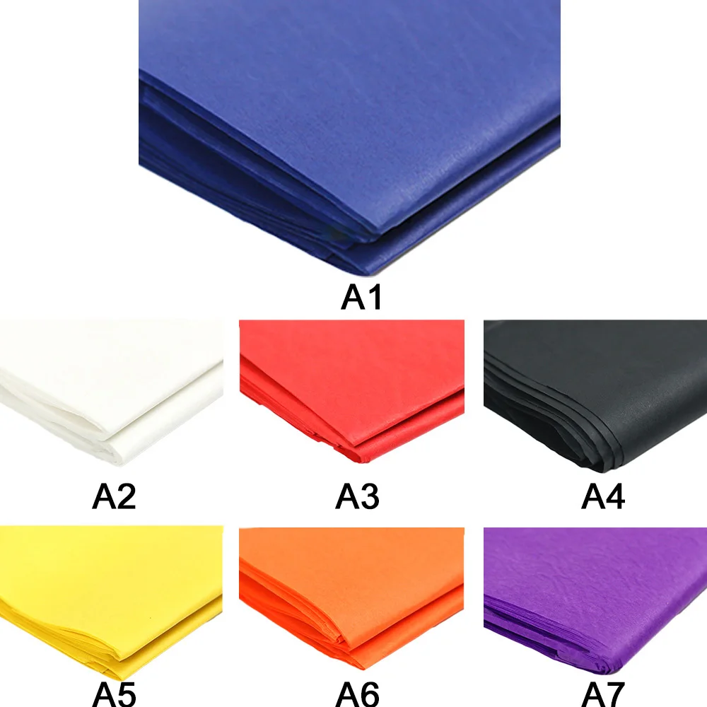 10 шт. DIY оберточная бумага подарочная упаковочная папиросная цветок PaperToy рулон