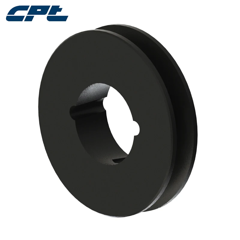 Шкив с v образным ремнем CPT из чугуна 1 паз внешний диаметр 150 5 шага 145 мм коническая