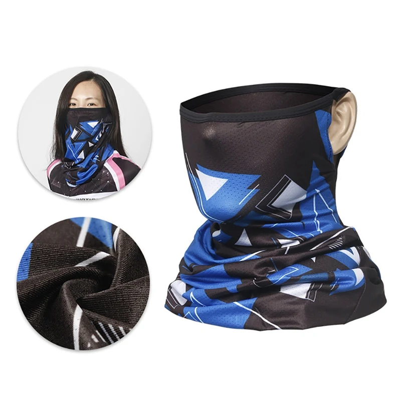 

Face Mask Scarf, Women Men Sunshade Dust-proof Ice Silk Neck Protection Outdoor Summer Cycling hiking Headwear