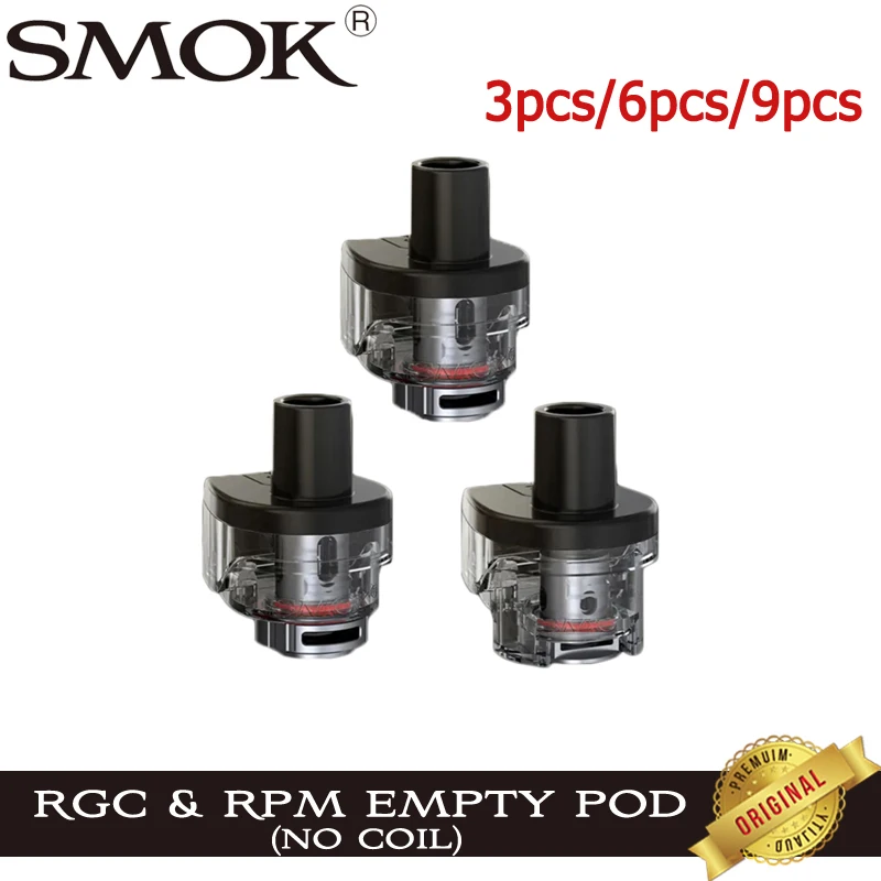 Набор картриджей для электронной сигареты SMOK RGC & RPM 5 мл 3 шт. 9 шт.|Атомайзеры