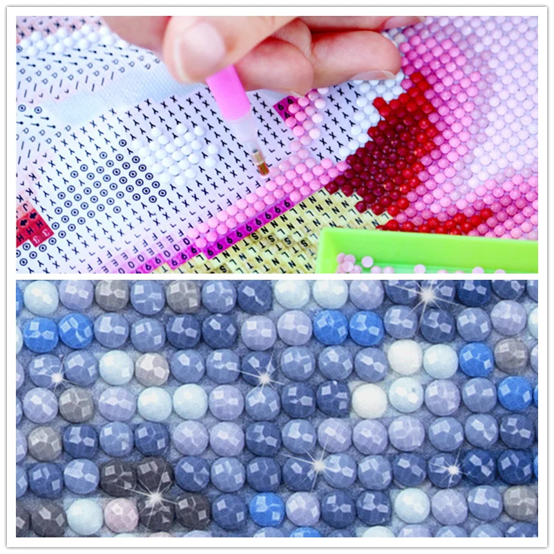 Картина для алмазной мозаики с изображением тигра и кота | Дом сад