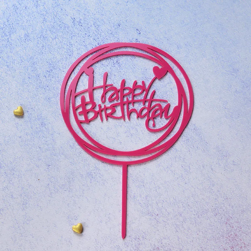 5 шт./10 шт. акриловые аксессуары для украшения тортов|Товары тортов| |