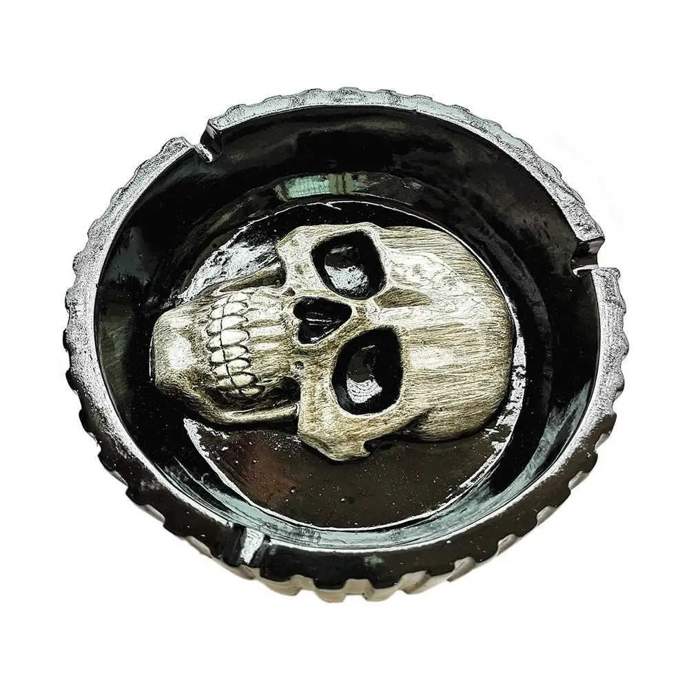 Творческая личность тренд spoof черепная пепельница голова|Пепельницы| |