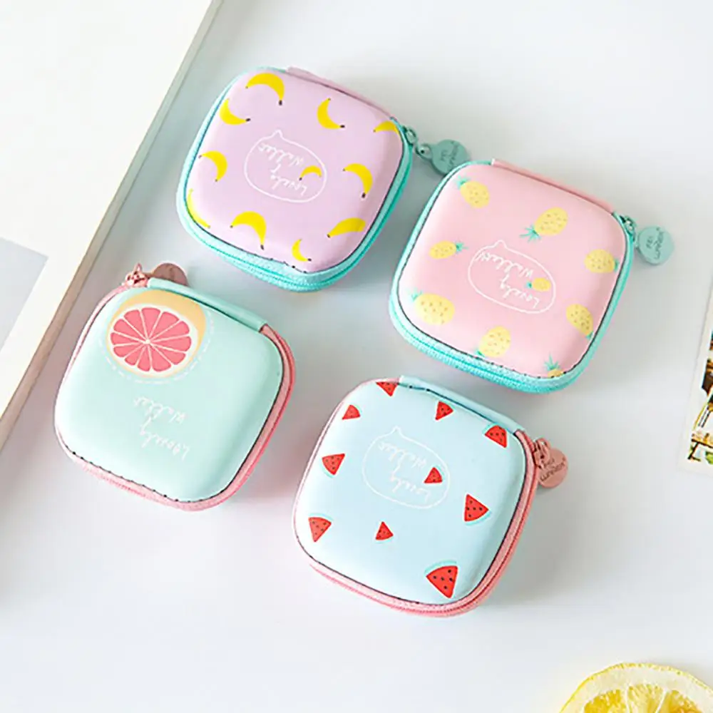 Милый мини Женский кошелек с держателем для карт на молнии маленький клатч из