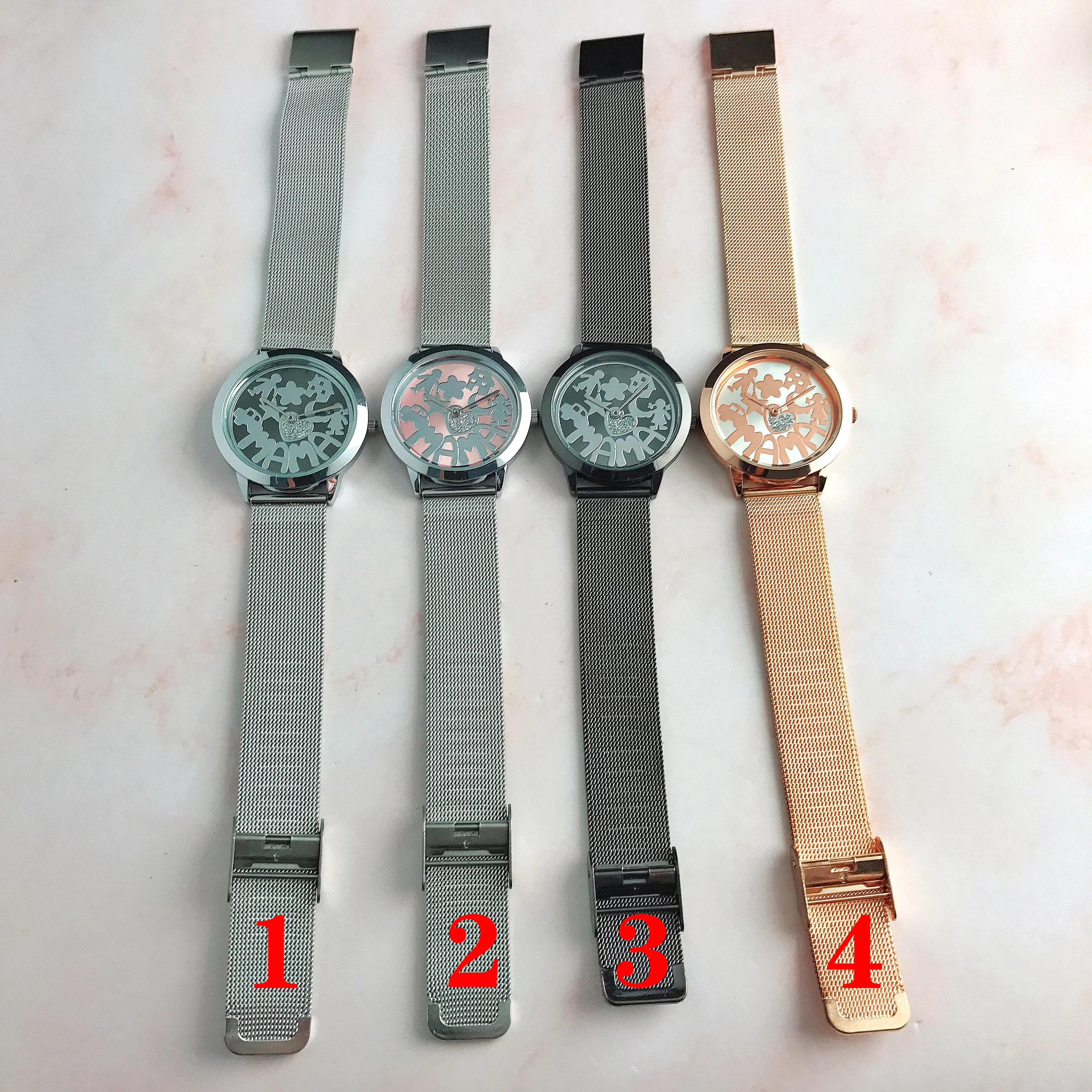 

Stainless Steel Men's and Women's Luxurious Atmosphere Spanish Bear Quartz Watch Fashion Jewelry Gift Exquisite, Free Shipping