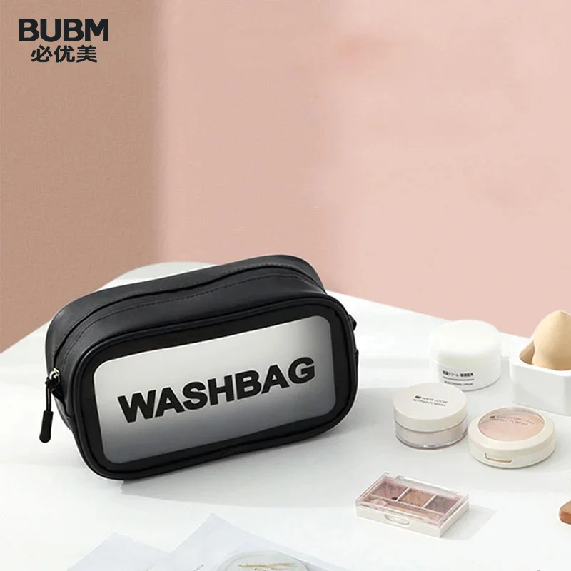 BUBM многофункциональная Прозрачная женская косметичка водонепроницаемая