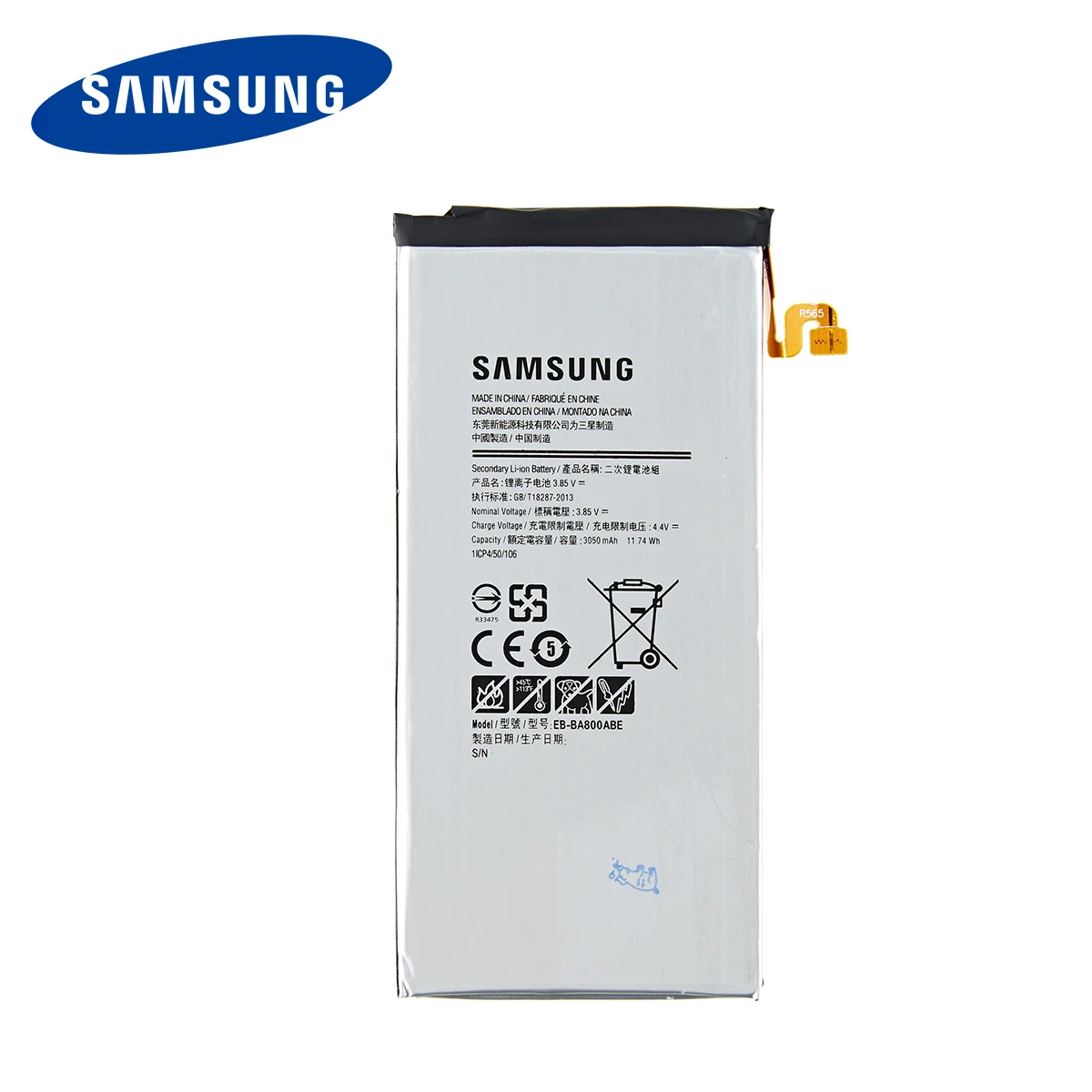 SAMSUNG Orginal EB-BA800ABE EB-BA800ABA 3050mAh Battery For Samsung Galaxy A8 (2015) A800 SM-A8000 A800F A800S A800YZ +Tools