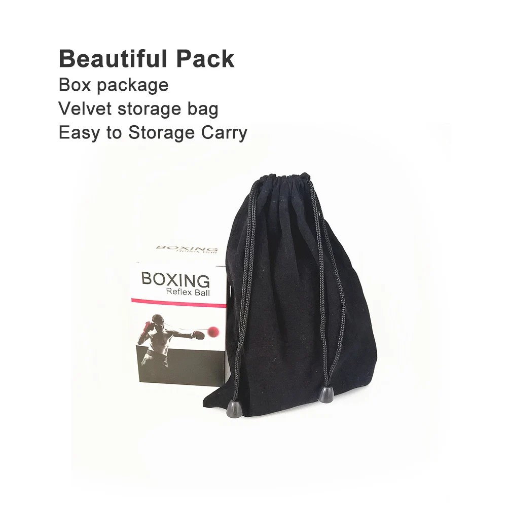 

Activpulse Boxing Reflex Ball Head Band Fighting Speed Training Punch Fight Ball Exercise Equipment Sports Muay Tai MMA Ball