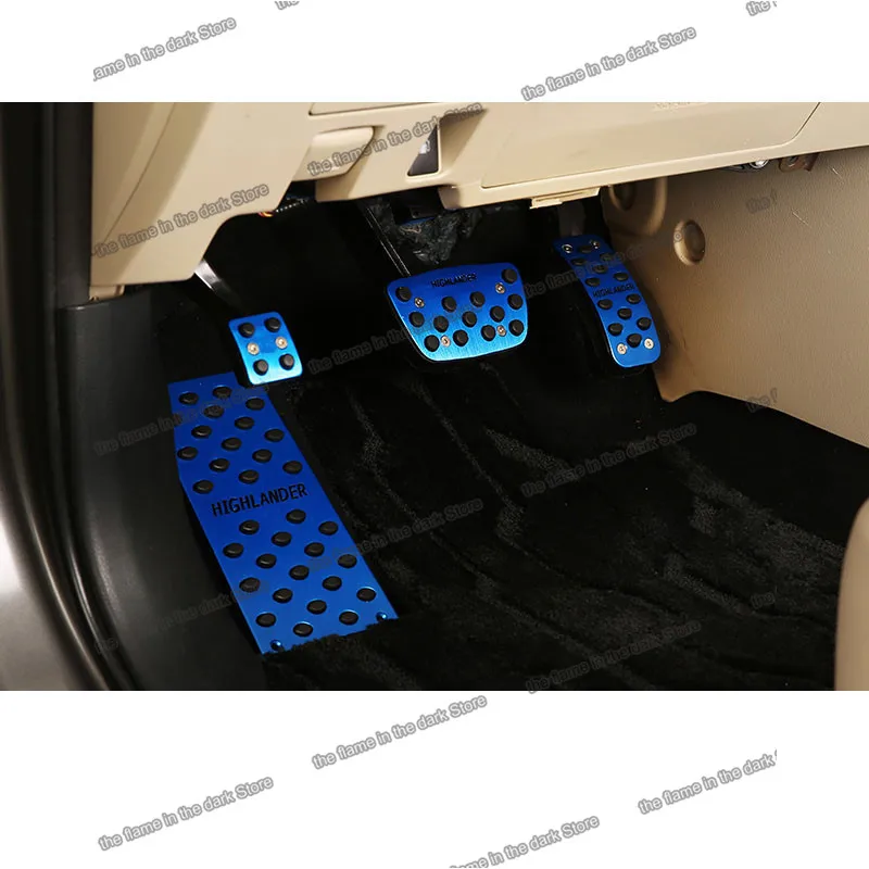 Lsrtw2017 Авто ускоритель педаль тормоза отдых для Toyota Highlander 2013 2014 2015 2016 2017 2018 2019 XU50