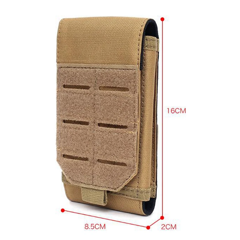 new military molle laser pouch tactical cell phone belt pouch holder waist accessories bag outdoor camping mobile phone pack bag free global shipping