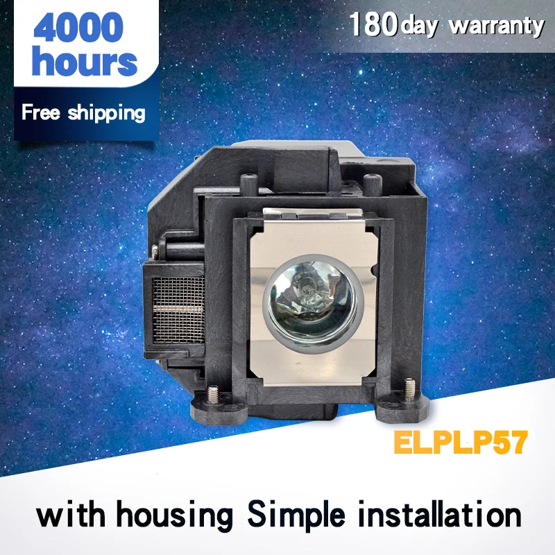 

95% Brightness ELPLP57 for EB-440W/EB-450W/EB-450Wi/EB-455Wi/EB-460/EB-460i/EB-465i/EB-450We/EB-460e/EB-455i/H318A/H343A