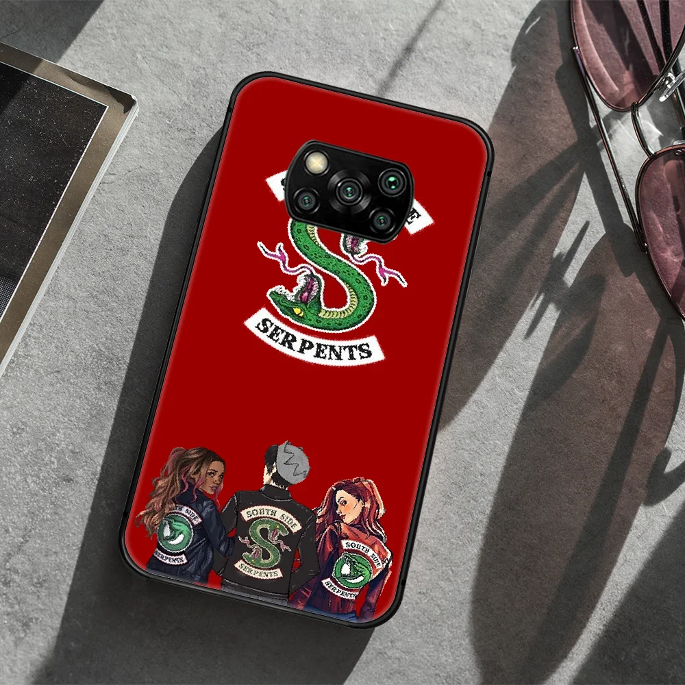 

TV Riverdale Phone case Cover Hull For Xiaomi Mi A2 A3 8 9 9T Note 10 Se Lite Pro black Etui Silicone Hoesjes Pretty Waterproof