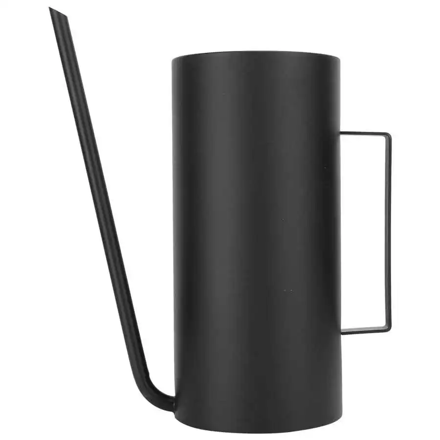 Удобный полив из нержавеющей стали Длинный Носик цветочный растительный банка