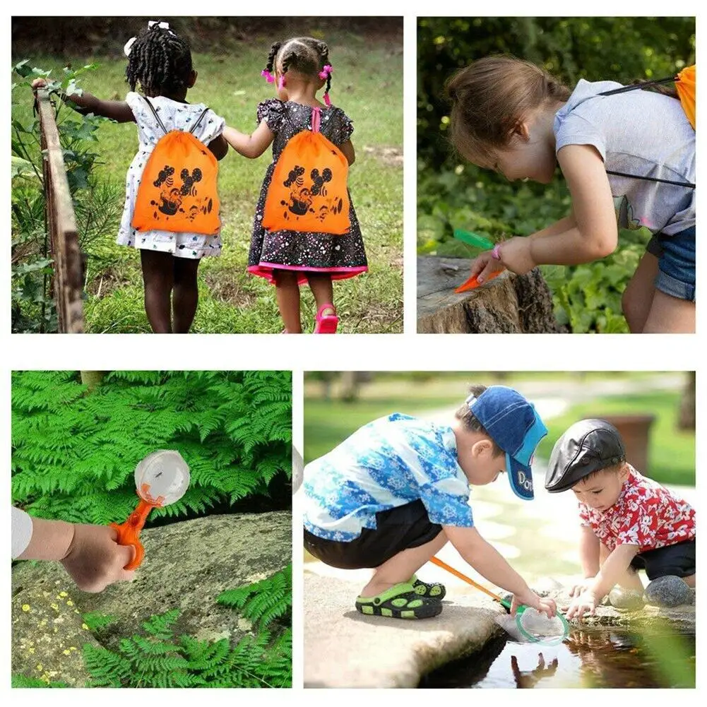 Bugs World Catcher Kits for Kids Explorer Catch &amp Examine Insects Kit with Bug Containers helps cater to Natural Curiosity | Игрушки и