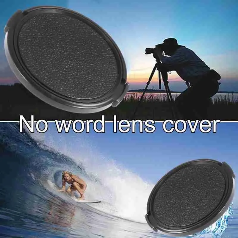 

2pcs 49mm Center Pinch Snap-on Camera Lens Front Cap Filter Filter For Any With Adapter Cover Lens Thread 49mm W5L0
